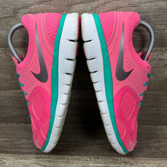 Nike Flex Run Pink Womens US Size 10 EUR 42 512108-602 Sneakers - Picture 6 of 9